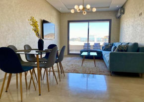 New two-bedroom apartment with seaview and parking